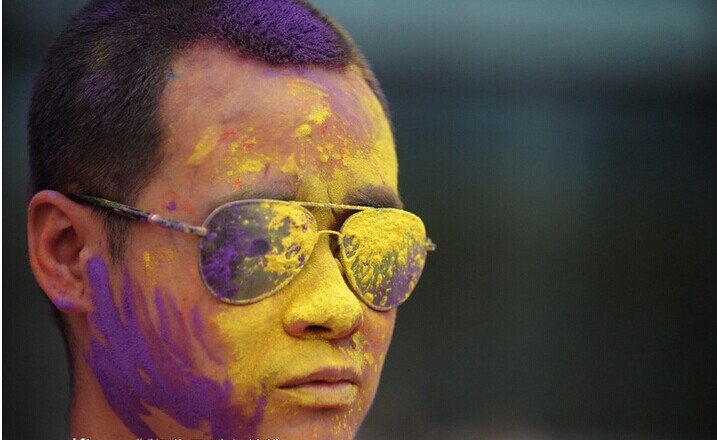 Maratón del color en Chongqing