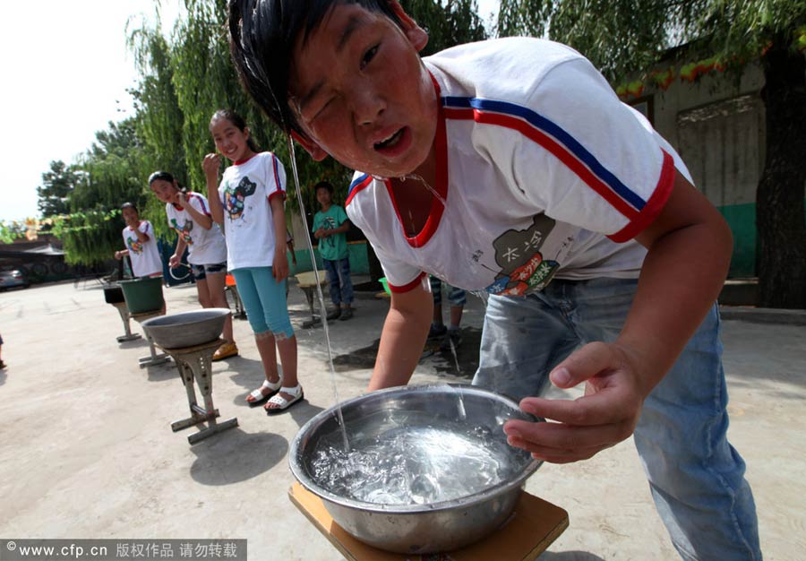 Seguridad en el agua ense?anza en Henan