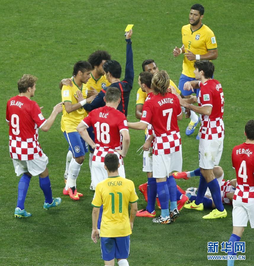 MUNDIAL 2014: Brasil-3, Croacia 1