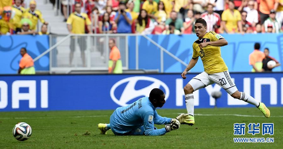 MUNDIAL 2014: Colombia gana 2 a 1 partido con Cote d'Ivoire