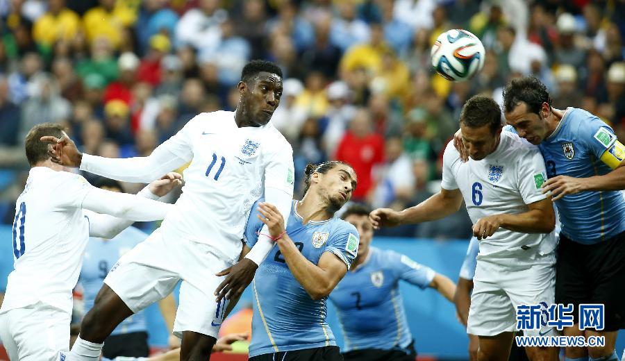 MUNDIAL 2014: Suárez regresa y ayuda a Uruguay a ganar 2-1 contra Inglaterra