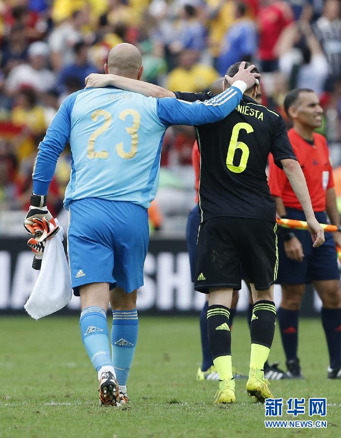 MUNDIAL 2014: Espa?a se despide de Brasil con victoria 3-0 ante Australia