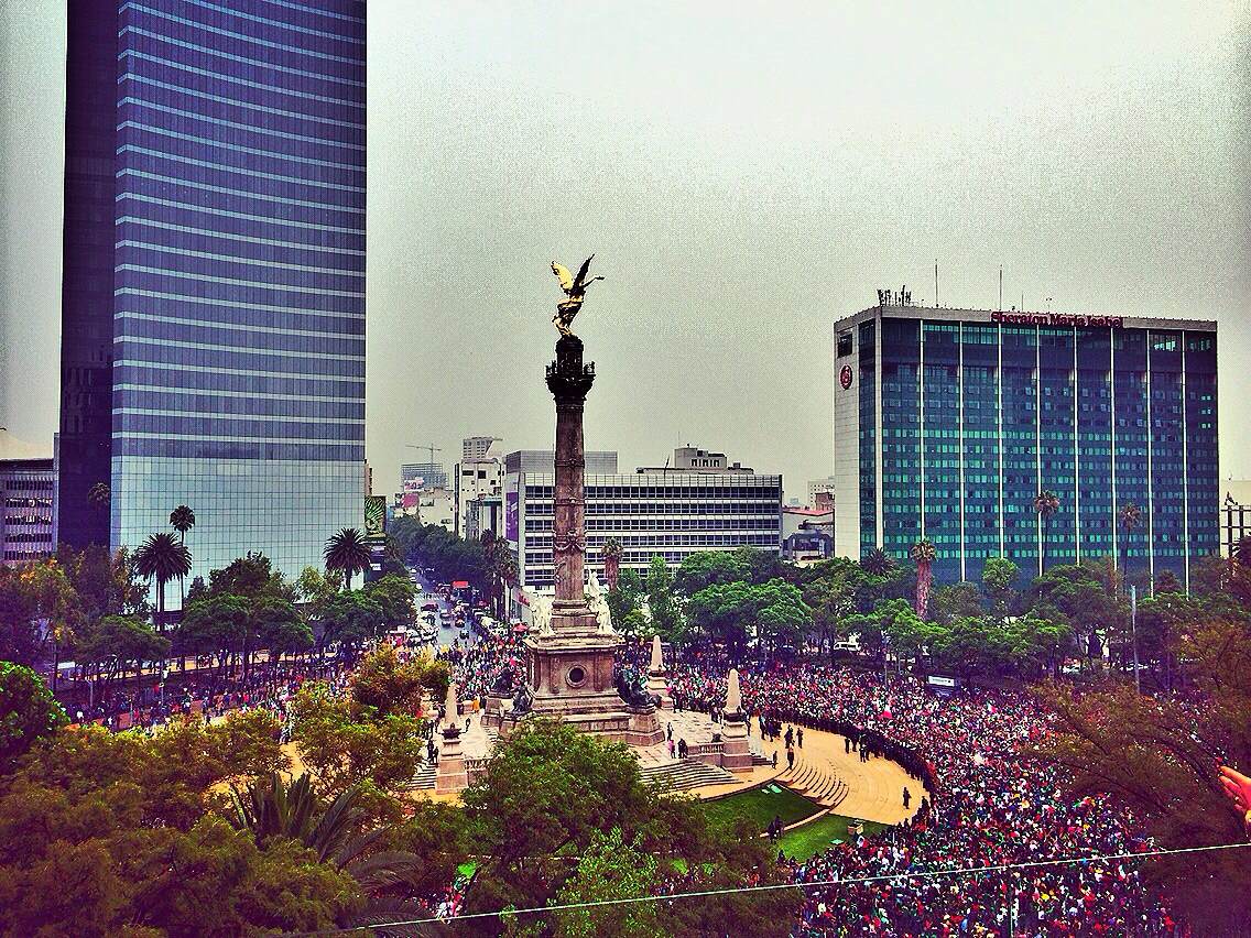 MUNDIAL 2014: Celebran en México triunfo de selección ante Croacia por 3-1