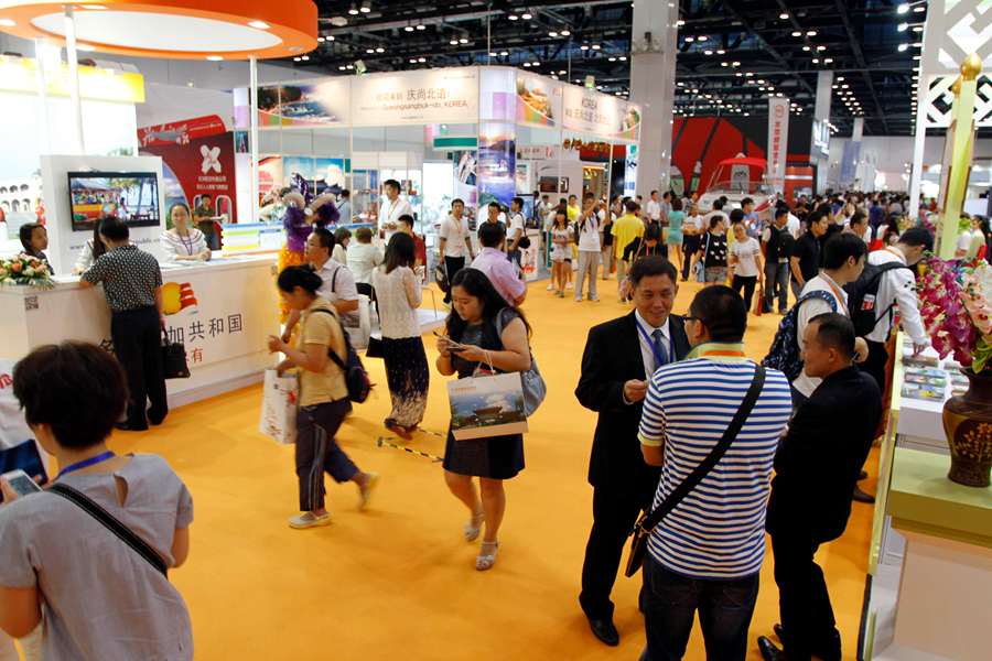 Se inaugura la Feria Internacional de Turismo de Beijing 2014. (Foto: Yasef Ananda)