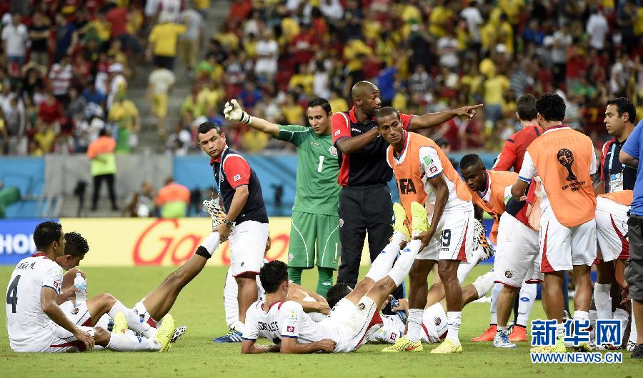 MUNDIAL 2014: Costa Rica vence a Grecia en penaltis y clasifica a cuartos de final