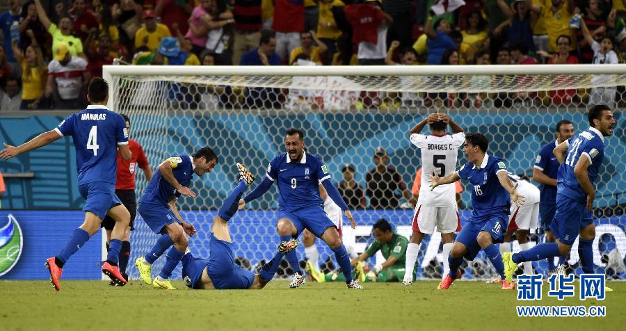 MUNDIAL 2014: Costa Rica vence a Grecia en penaltis y clasifica a cuartos de final