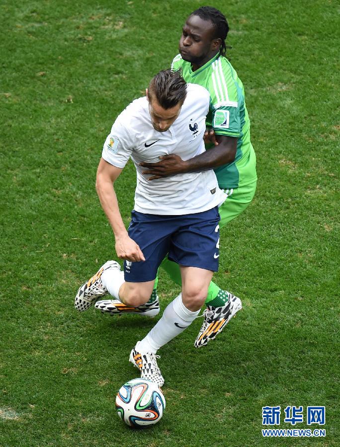 MUNDIAL 2014: Francia pasa a cuartos de final con victoria de 2-0 sobre Nigeria