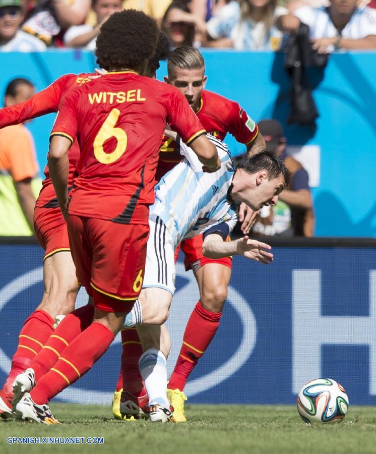 MUNDIAL 2014: Un gol de Higuaín coloca a Argentina en semifinales 