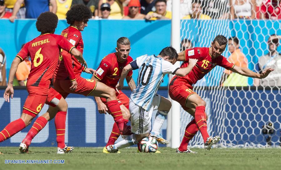 MUNDIAL 2014: Un gol de Higuaín coloca a Argentina en semifinales 