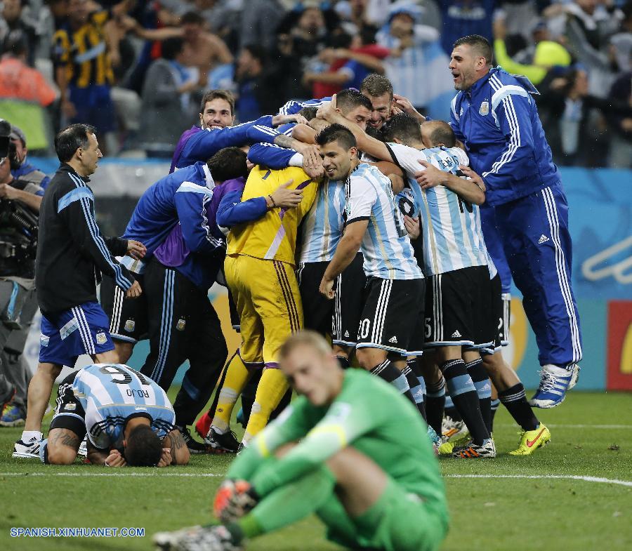 MUNDIAL 2014-Crónica: Argentina elimina a Holanda en tiros penales 