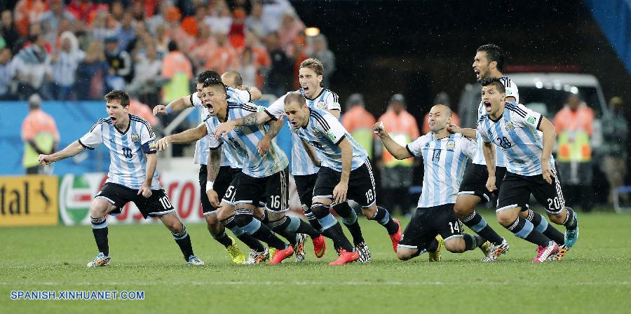 MUNDIAL 2014-Crónica: Argentina elimina a Holanda en tiros penales 