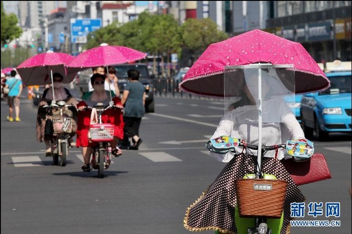 China sufre las altas temperaturas