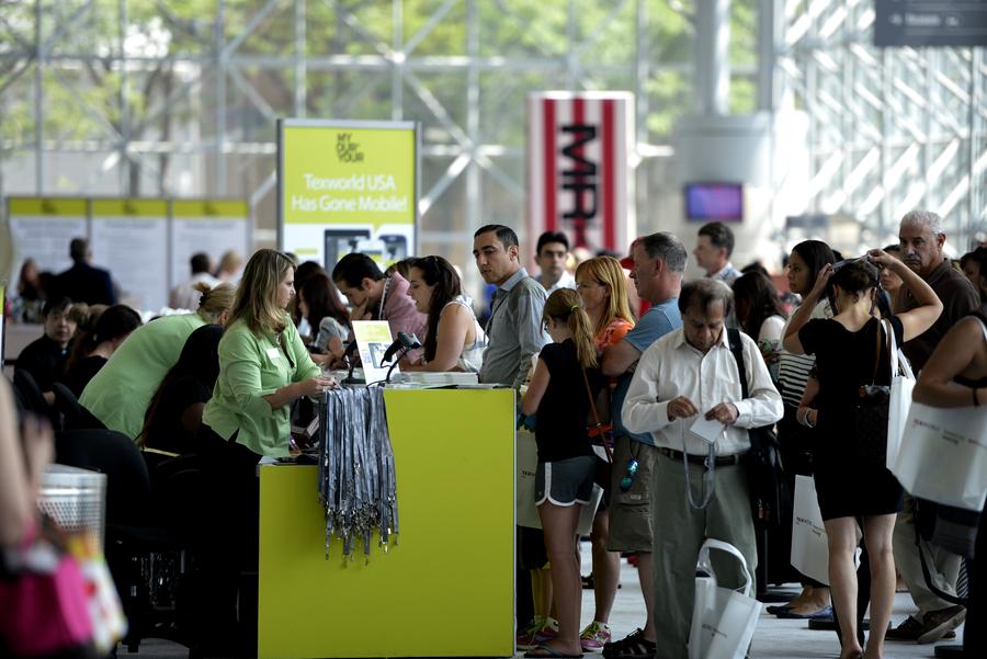 Feria del Textil y Moda de China atrae multitudes en Nueva York