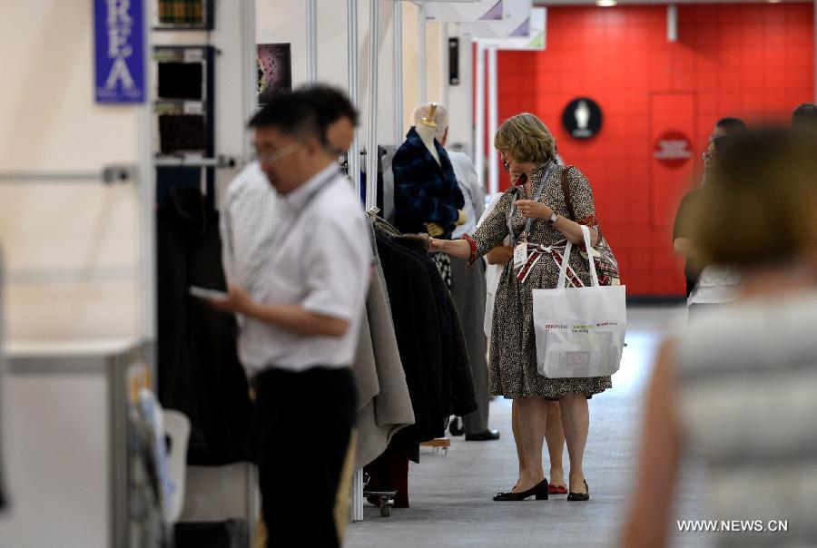 Feria del Textil y Moda de China atrae multitudes en Nueva York