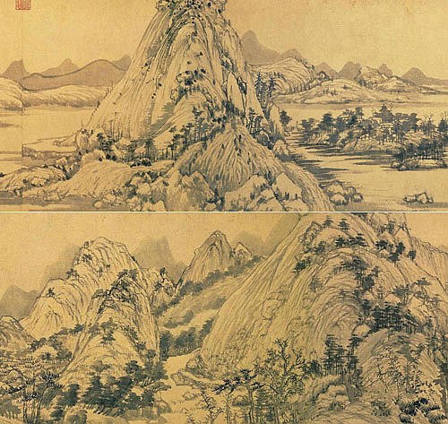 La pintura "La morada en la Monta?a Fuchun", perteneciente a la colección del Museo de Zhejiang, representa el río Fuchun hace 600 a?os. Realizada durante la dinastía Yuan, es una obra maestra que al parecer impresionó al Emperador Qianlong.