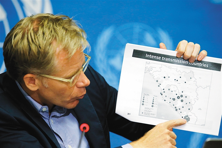 OMS publica mapa de ruta para enfrentar brote de ébola en Africa Occidental