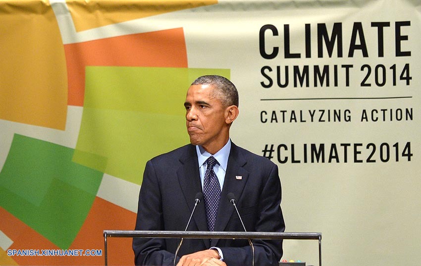 Obama pide esfuerzos conjuntos para abordar cambio climático