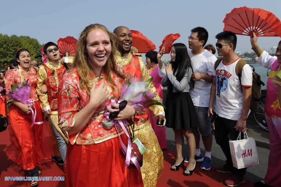 Zhejiang: Boda en grupo en Hangzhou