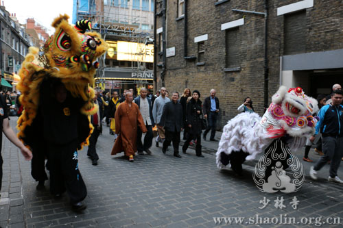 El 3er Festival Cultural de Shaolin en Londres, Gran Breta?a. [Foto / Xinhua] 