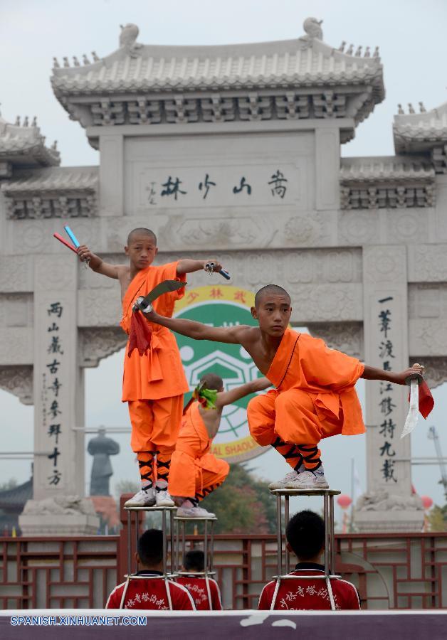 Empieza X Festival Internacional de Wushu en Templo Shaolin