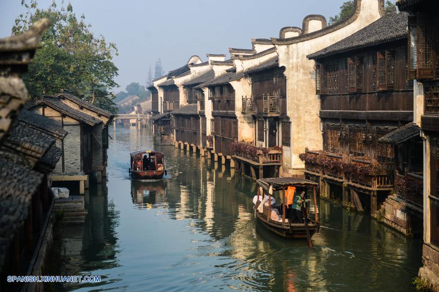 Zhejiang: Bello paisaje de Wuzhen