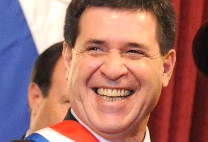 Presidente de Paraguay promete un a?o de "concreciones" en 2015