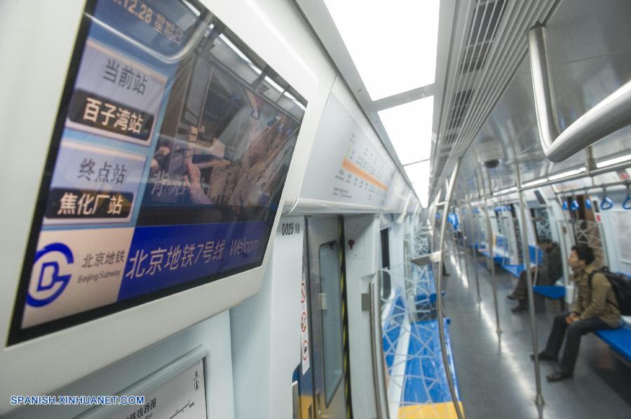 Beijing abre cuatro nuevas líneas de metro