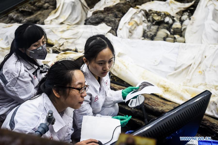 Encuentran 60.000 piezas de porcelana de la dinastía Song en el mar de Nanhai