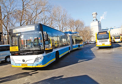 Ponen a prueba un autobús eléctrico de 18 metros