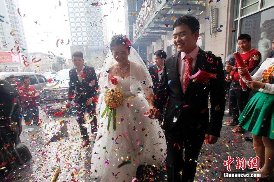 Una boda sobre ruedas