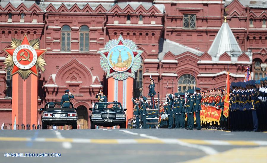 Comienza desfile de Día de Victoria, con asistencia de presidente chino