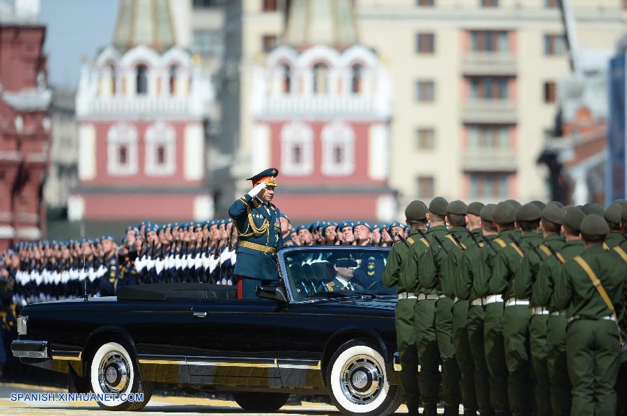 Comienza desfile de Día de Victoria, con asistencia de presidente chino