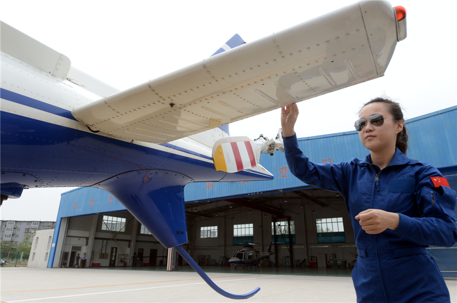 Las pilotos femeninas de Pekín están listas para despegar