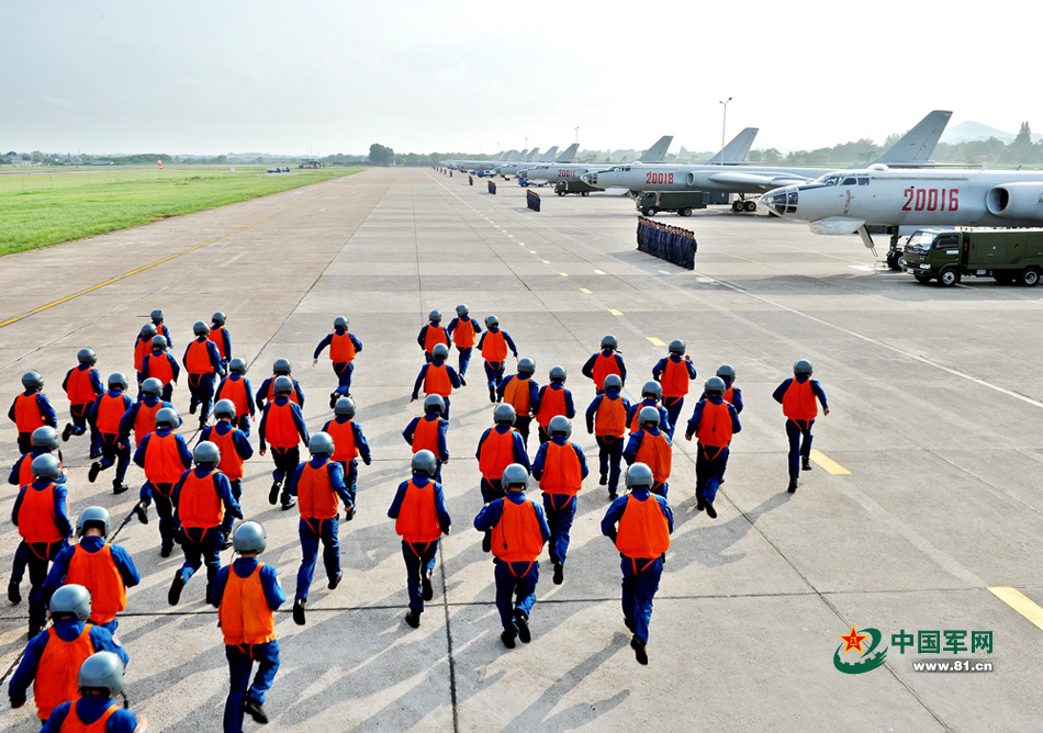 Ejercicios militares del ejército chino