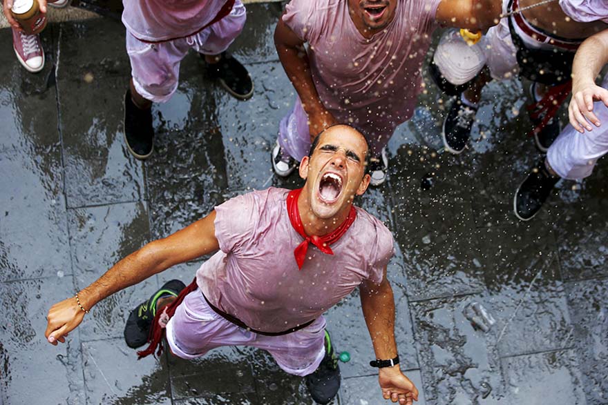 Comienza la fiesta de San Fermín en Espa?a