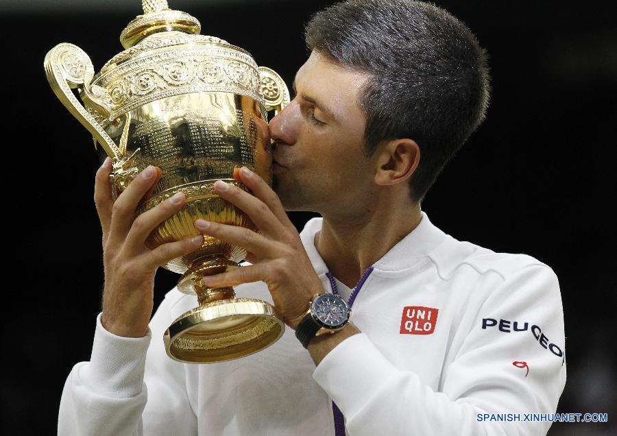 Tenis: Novak Djokovic gana final de Wimbledon a Roger Federer