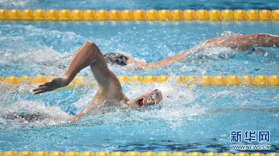 Sun Yang gana oro en 400 metros libre 3