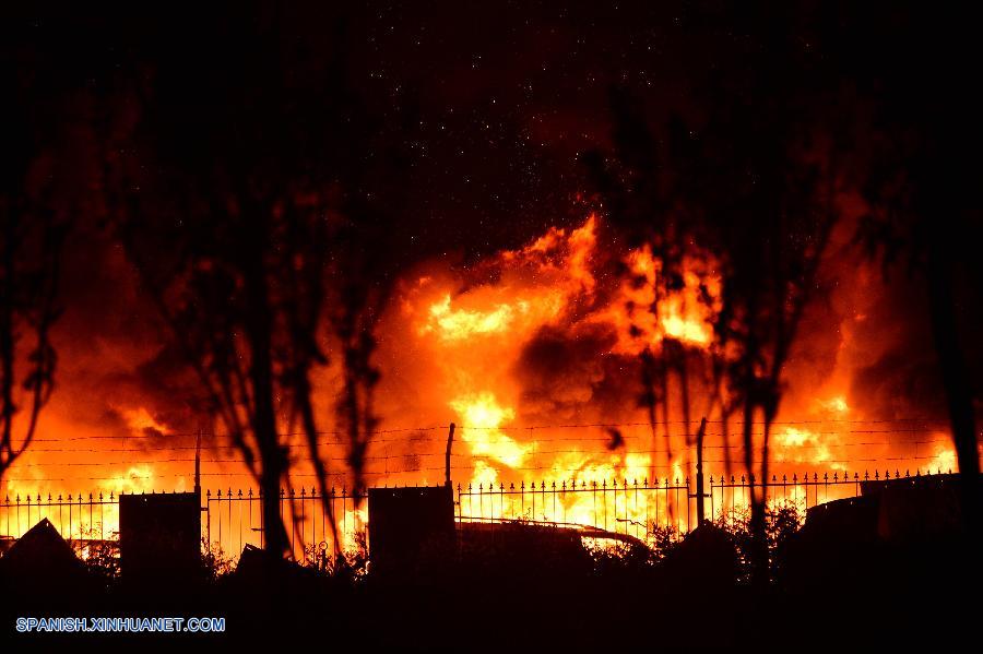 Explosiones en Tianjin de China dejan al menos 44 muertos