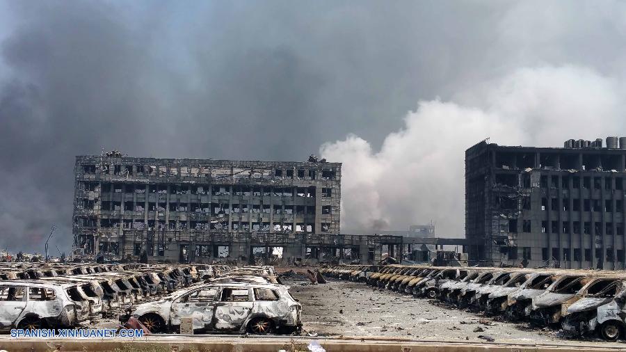 Explosiones en Tianjin de China dejan al menos 44 muertos