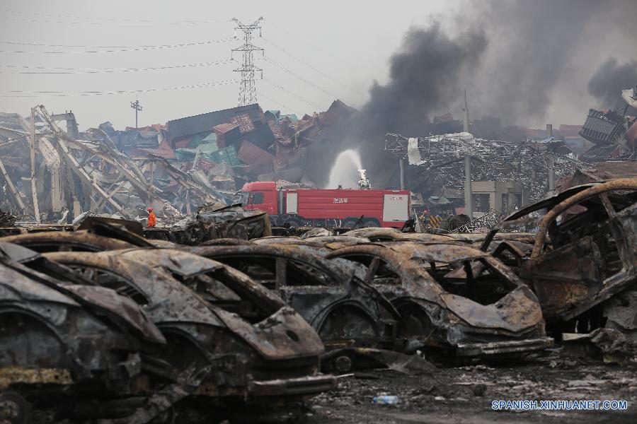 Explosiones perjudican centro comercial de norte de China