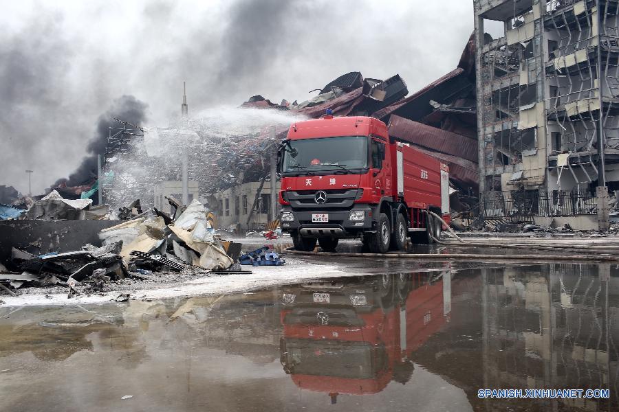 Explosiones perjudican centro comercial de norte de China