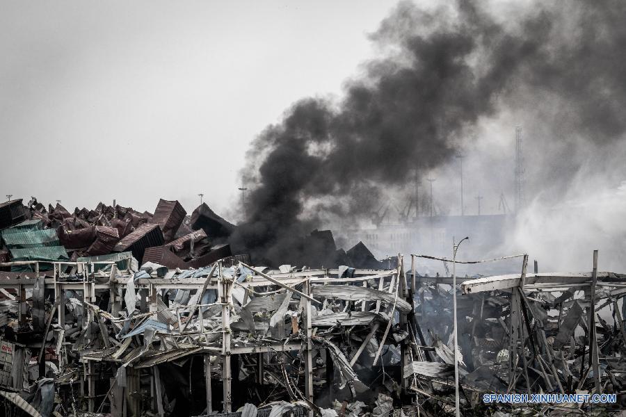 Asciende a 85 cifra de muertos por explosiones en Tianjin