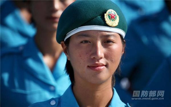 Soldadas chinas: las más bellas en los desfiles militares