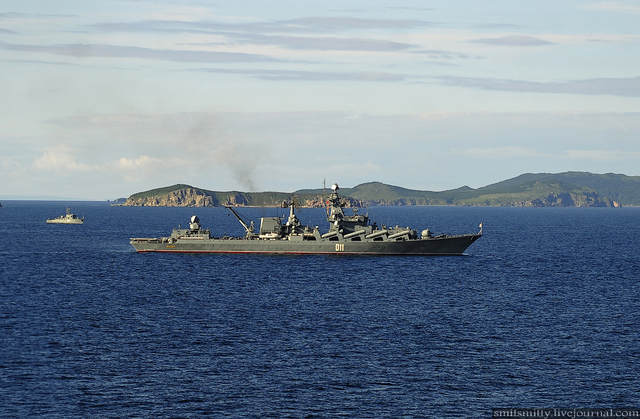 Los momentos preciosos en Ejercicio naval China-Rusia