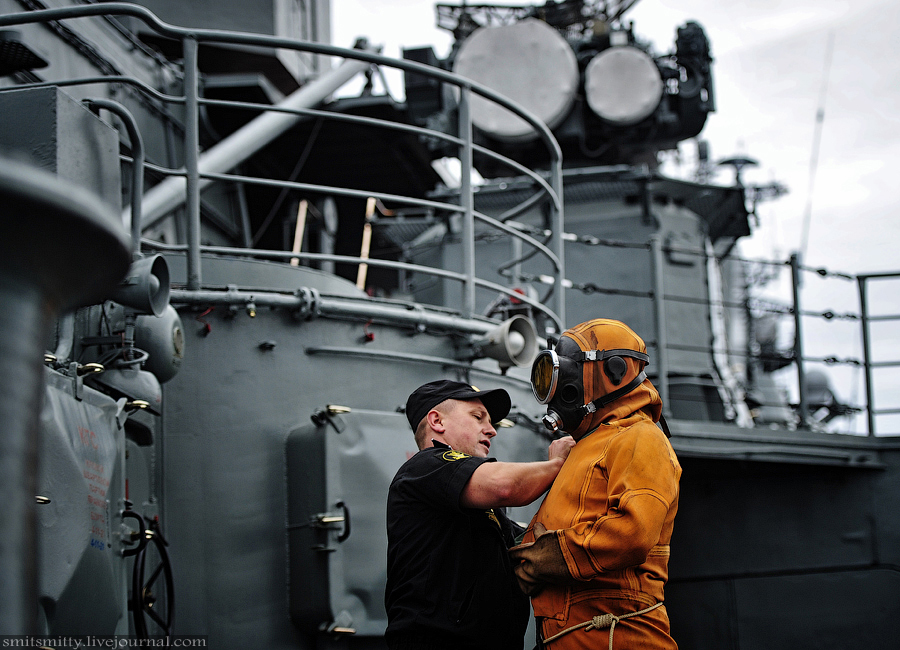 Los momentos preciosos en Ejercicio naval China-Rusia