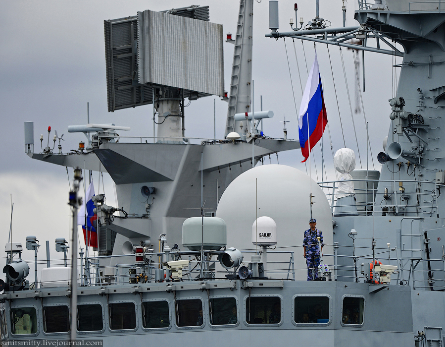 Los momentos preciosos en Ejercicio naval China-Rusia