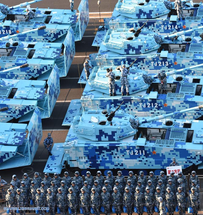 Comenzará el desfile militar del Día de la Victoria en Beijing