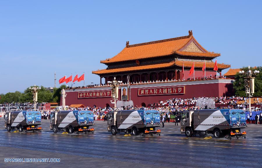 Comenzará el desfile militar del Día de la Victoria en Beijing