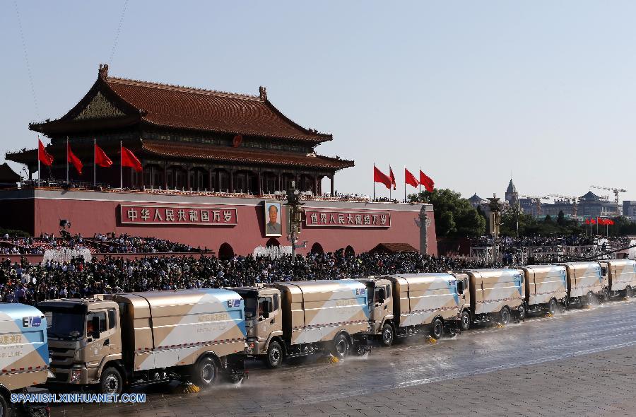 Comenzará el desfile militar del Día de la Victoria en Beijing