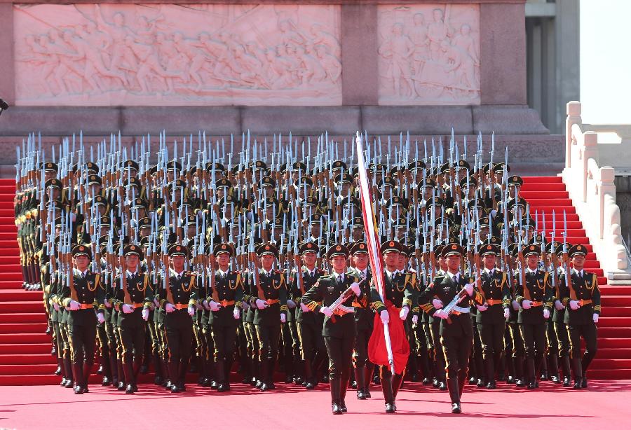 Empieza el desfile militar del Día de la Victoria en Beijing